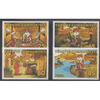 Acheter cette série de timbres de Turquie de l'année 2008 (No 3337/3340).