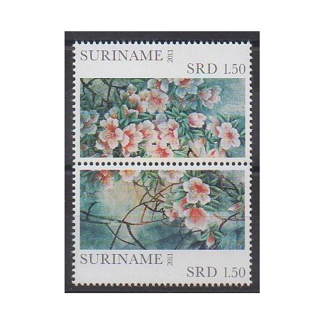 Surinam - 2011 - No 2258/2259 - Fleurs