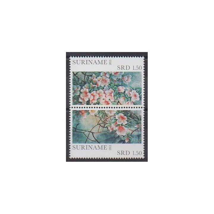 Buy this set of stamps of Suriname of the year 2011 (Nb 2258/2259).