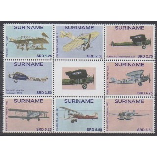 Acheter cette série de timbres de Surinam de l'année 2014 (No 2479/2486).