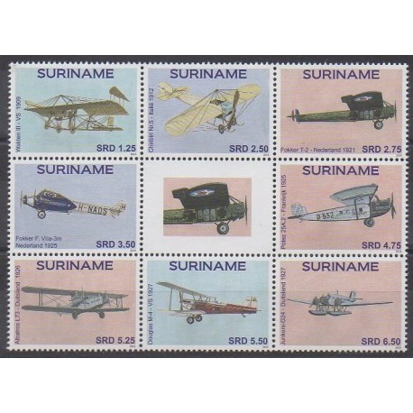 Suriname - 2014 - Nb 2479/2486 - Planes