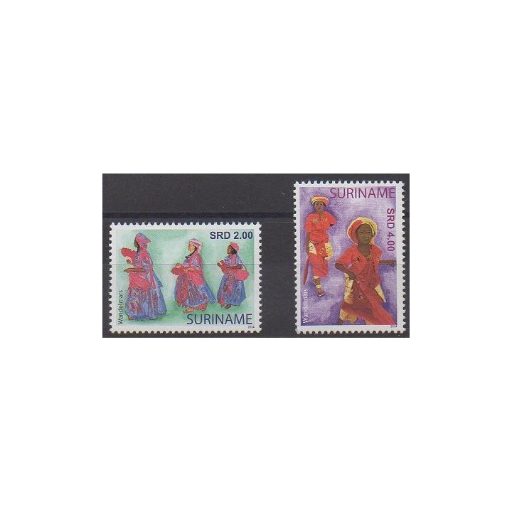 Buy this set of stamps of Suriname of the year 2014 (Nb 2449/2450).