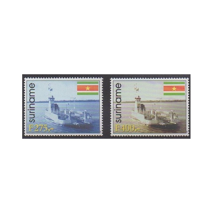 Acheter cette série de timbres de Surinam de l'année 1998 (No 1499/1500).