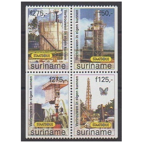 Surinam - 1997 - No 1450/1453 - Sciences et Techniques