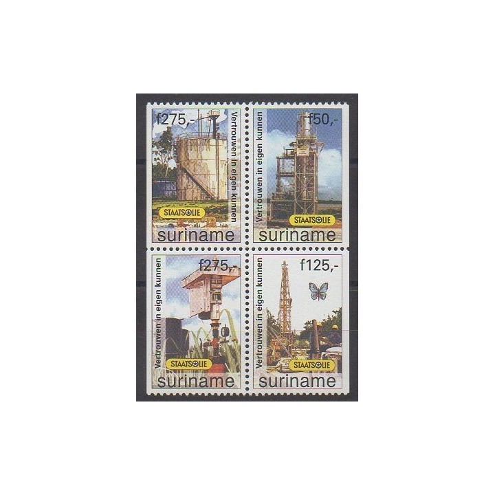 Buy this set of stamps of Suriname of the year 1997 (Nb 1450/1453).