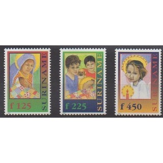 Buy this set of stamps of Suriname of the year 1997 (Nb 1479/1481).