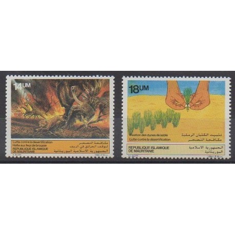 Mauritanie - 1985 - No 559/560 - Environnement