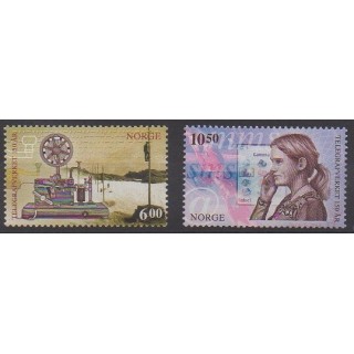Buy this set of stamps of Norway of the year 2005 (Nb 1493/1494).