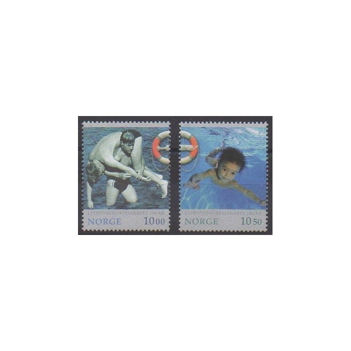 Acheter cette série de timbres de Norvège de l'année 2006 (No 1507/1508).