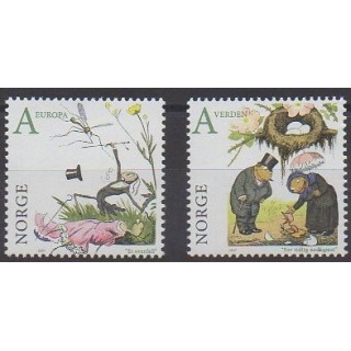 Acheter cette série de timbres de Norvège de l'année 2007 (No 1550/1551).