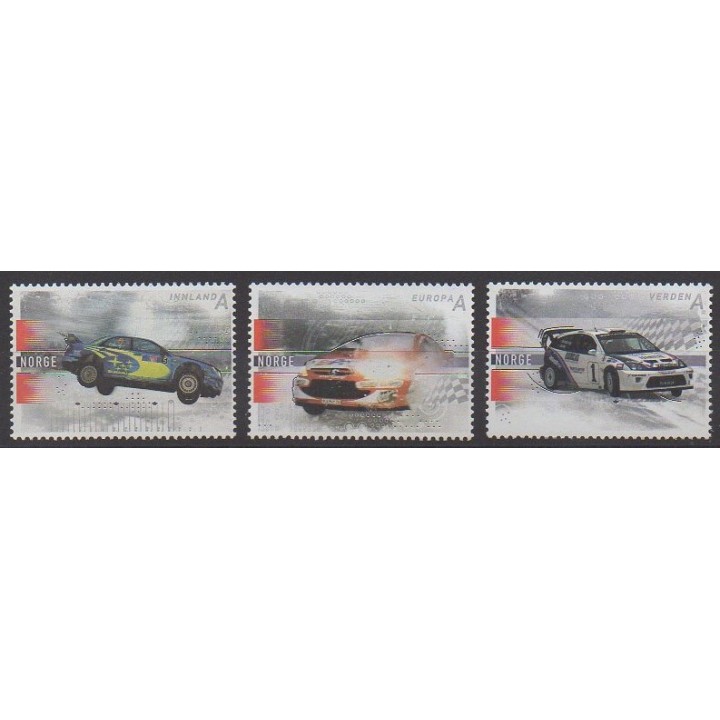 Acheter cette série de timbres de Norvège de l'année 2007 (No 1542/1544).
