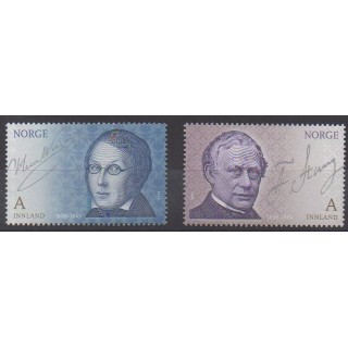 Acheter cette série de timbres de Norvège de l'année 2008 (No 1590/1591).