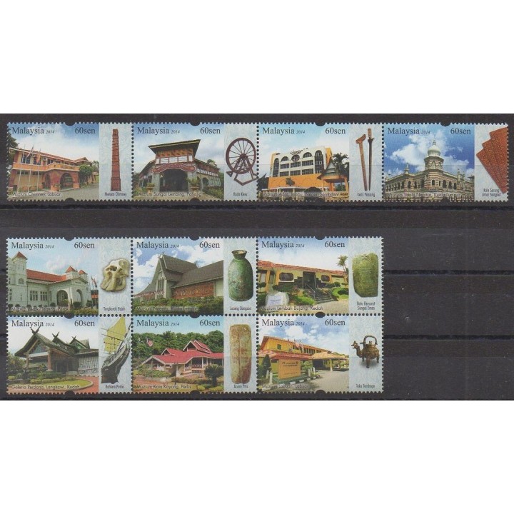 Buy this set of stamps of Malaysia of the year 2014 (Nb 1715/1724).