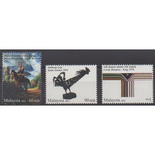Buy this set of stamps of Malaysia of the year 2011 (Nb 1551/1553).