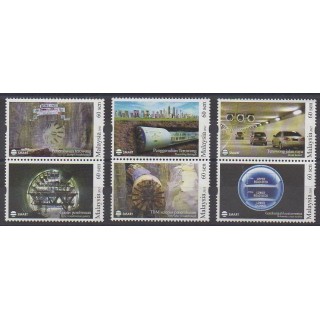 Acheter cette série de timbres de Malaisie de l'année 2011 (No 1564/1569).