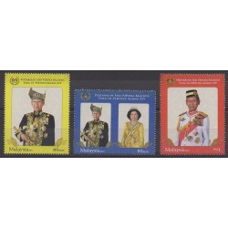 Malaisie - 2012 - No 1588/1590 - Royauté - Principauté