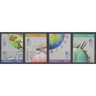 Acheter cette série de timbres de Malaisie de l'année 2012 (No 1593/1596).