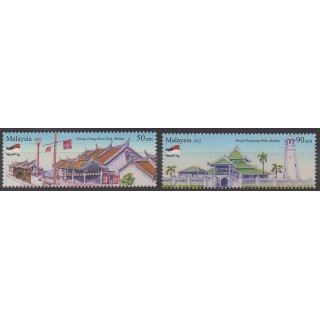 Buy this set of stamps of Malaysia of the year 2012 (Nb 1634/1635).