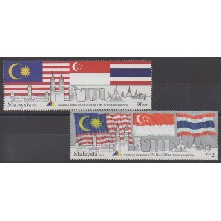 Acheter cette série de timbres de Malaisie de l'année 2013 (No 1677/1678).