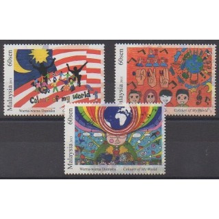 Acheter cette série de timbres de Malaisie de l'année 2013 (No 1689/1691).