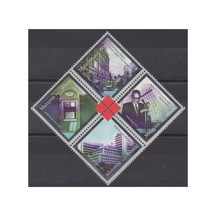 Acheter cette série de timbres de Malaisie de l'année 2013 (No 1696/1699).