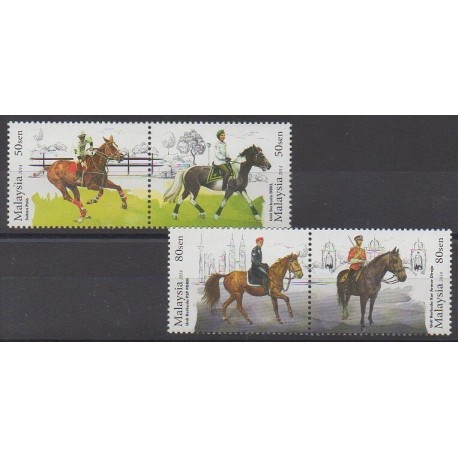 Malaysia - 2014 - Nb 1708/1711 - Horses