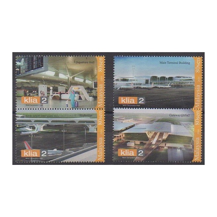 Buy this set of stamps of Malaysia of the year 2014 (Nb 1729/1732).