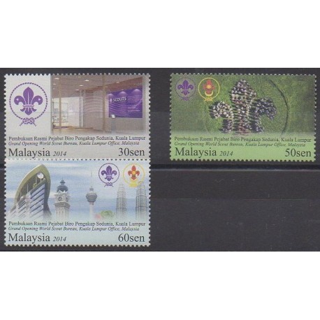 Malaisie - 2014 - No 1726/1728 - Scoutisme
