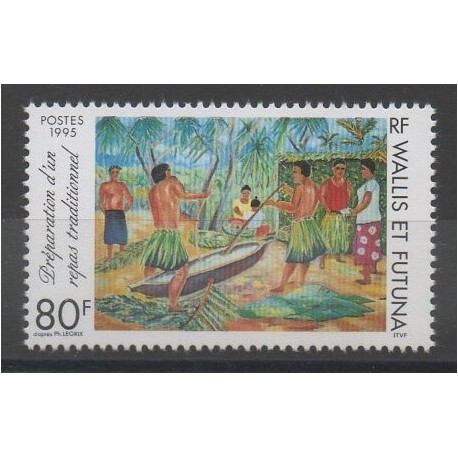  Wallis and Futuna - 1995 - Nb 472 - paintings