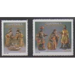 Guatemala - 2007 - Nb 581/582 - Christmas