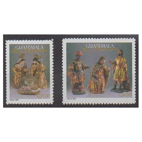 Guatemala - 2007 - No 581/582 - Noël