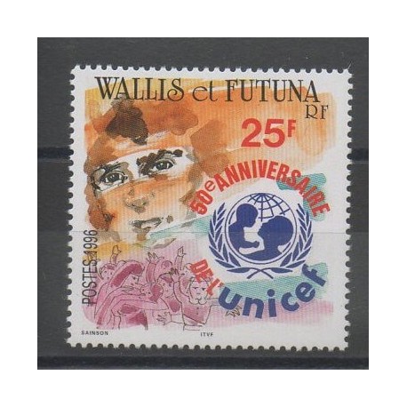 Wallis and Futuna - 1996 - Nb 496 - childhood