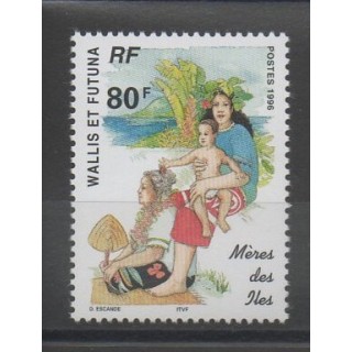 Timbres - Wallis et Futuna  - 1996 - No 485 - enfance
