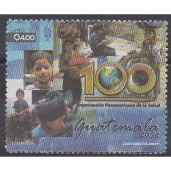 Guatemala - 2002 - No 492 - Santé ou Croix-Rouge
