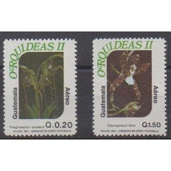 Guatemala - 1996 - Nb PA858/PA859 - Orchids