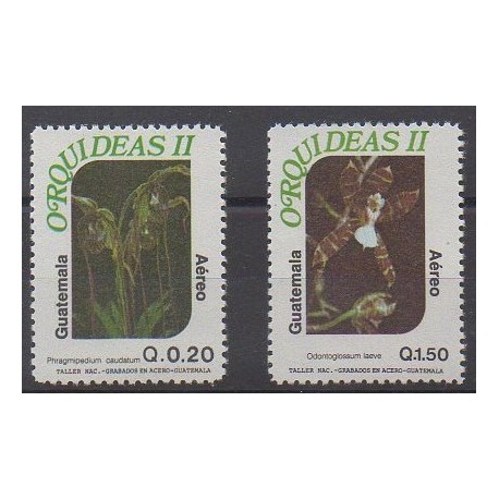 Guatemala - 1996 - No PA858/PA859 - Orchidées