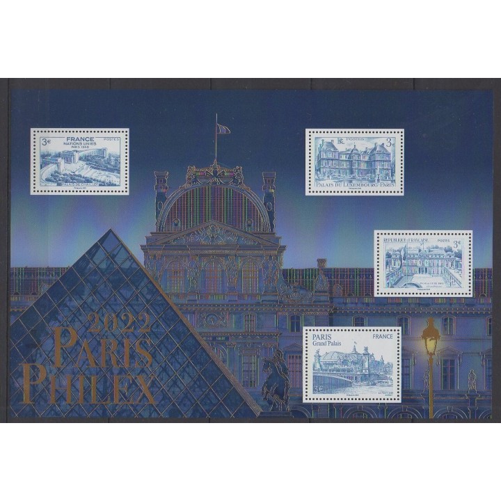 Buy this set of stamps of France of the year 2022 (Nb 5595/5598).