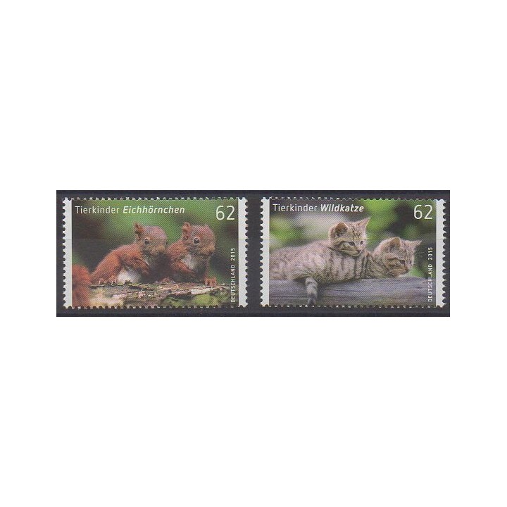 Acheter cette série de timbres d'Allemagne de l'année 2015 (No 2936/2937).