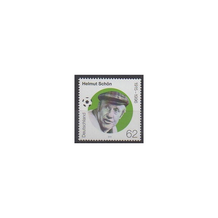 Buy this stamp of Germany of the year 2015 (Nb 2986).