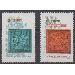 Sri Lanka - 1991 - Nb 964/965 - Stamps on stamps