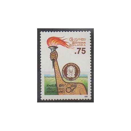 Sri Lanka - 1987 - Nb 816 - Various sports