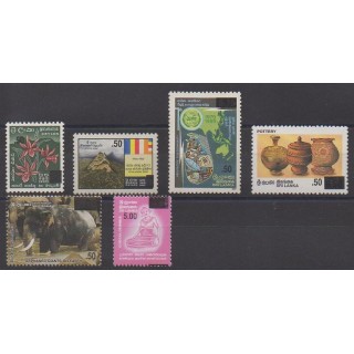 Buy this set of stamps of Sri Lanka of the year 2006 (Nb 1535/1540).