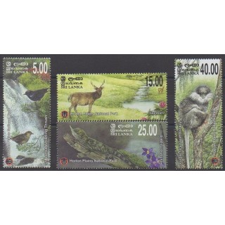 Buy this set of stamps of Sri Lanka of the year 2010 (Nb 1751/1754).