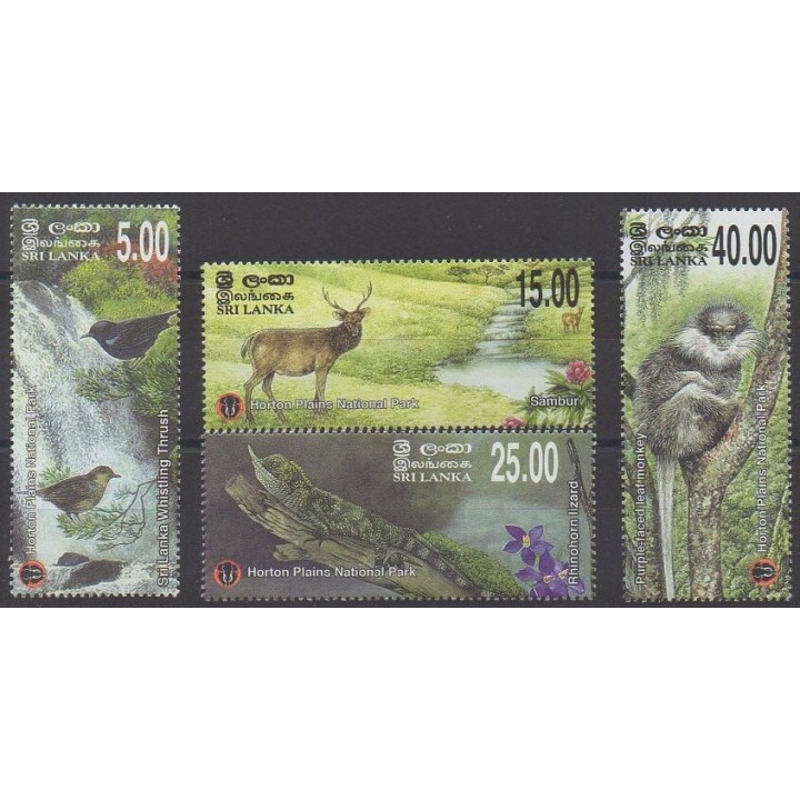Buy this set of stamps of Sri Lanka of the year 2010 (Nb 1751/1754).