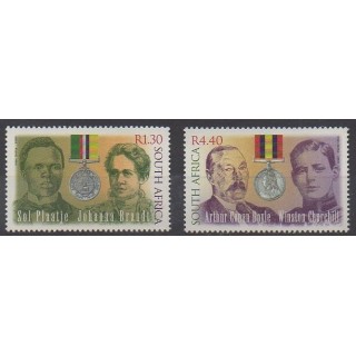 Acheter cette série de timbres d'Afrique du Sud de l'année 2000 (No 1127A/1127B).