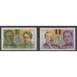 Afrique du Sud - 2000 - No 1127A/1127B - Célébrités - Médailles