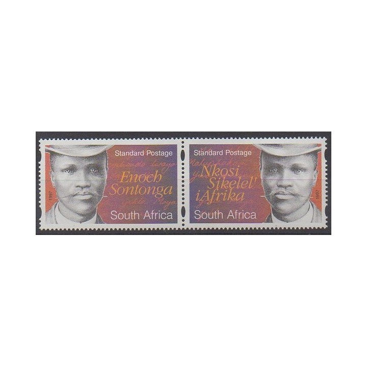 Acheter cette série de timbres d'Afrique du Sud de l'année 1997 (No 978/979).