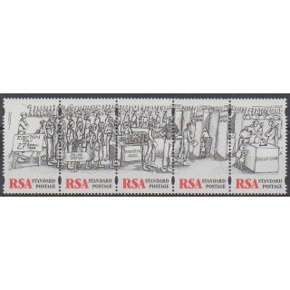 Buy this set of stamps of South Africa of the year 1997 (Nb 961/965).
