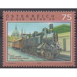 Austria - 2008 - Nb 2584 - Trains