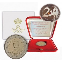 2 euro commémorative - Monaco - 2022 - 100 ans de la mort de la Prince Albert I - BE